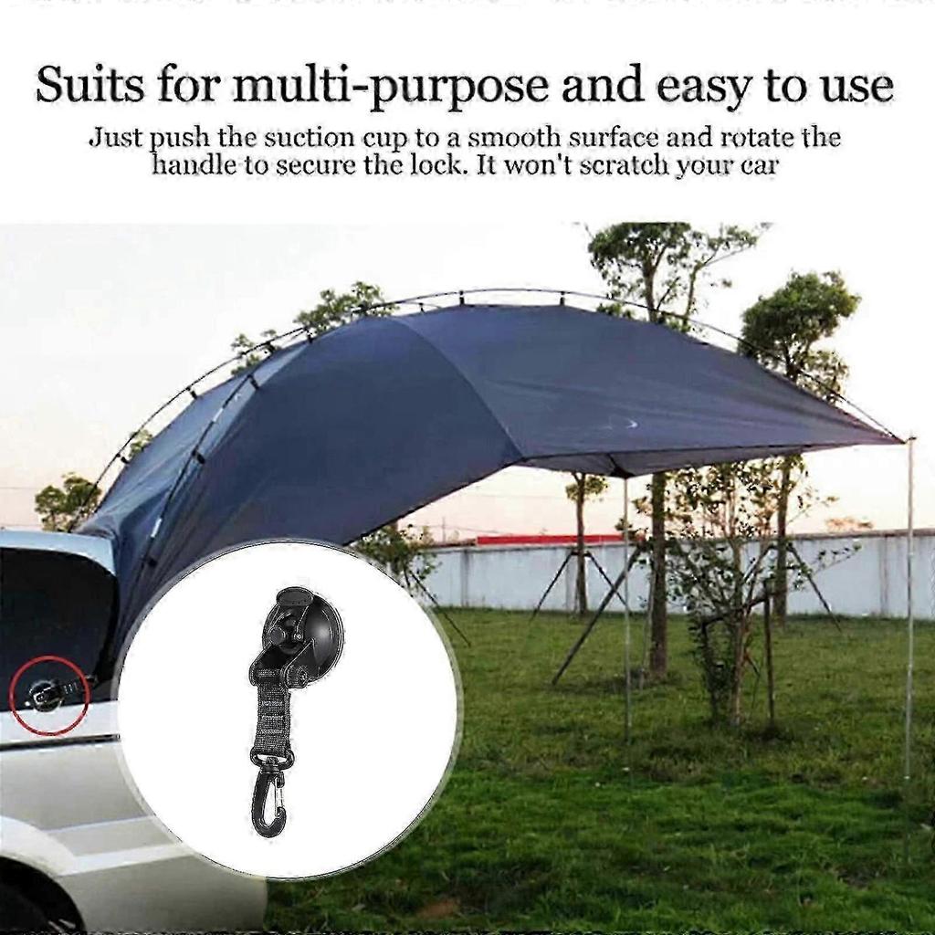 Heavy Duty Suction Cups Anchors, Strong Suction Cups Hooks For Trucks Camper Accessory - Snngv