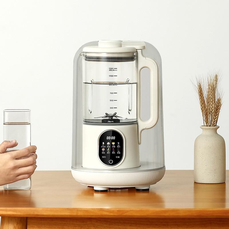1500ML Touch Screen Control Multi-function Cooking Machine Intelligent Electric Blender Large Capacity Soybean Milk Machine