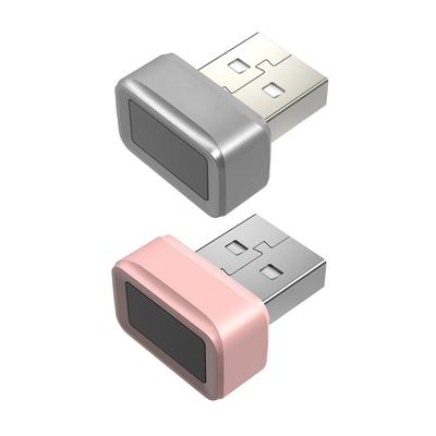 USB Fingerabdruckleser Schlüssel Biometrischer Scanner mit 360-Grad-Erkennung Schnelle 0,05s Authentifizierung für Window10/11