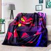 Creativity Animation Helluva Boss Blitzo Adult Soft Plush Flannel Blanket Throw Blanket Living Room Bedroom Bed Sofa Badspread