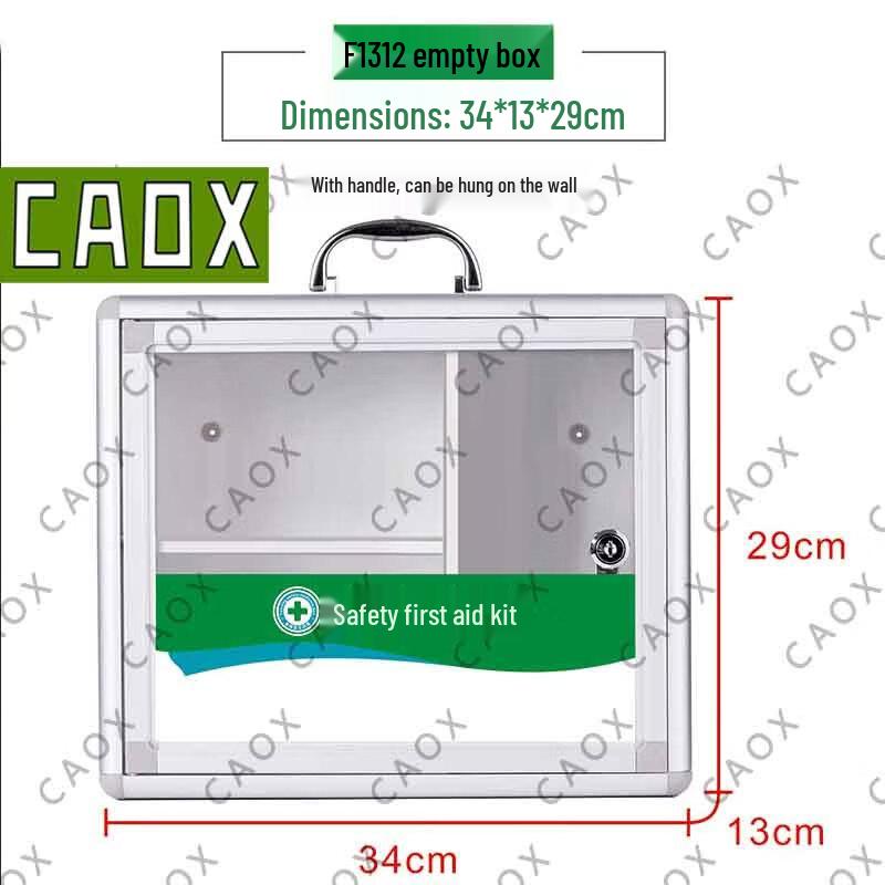 CAOX Wall-Mounted Aluminum Alloy Medical Box