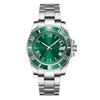 CORGEUT 40mm NH35 Uhrwerk Herren Klassische Uhren Automatisch Mechanisch Saphirglas 10Bar Tauchen BGW9 Leuchtend Geschenkuhren