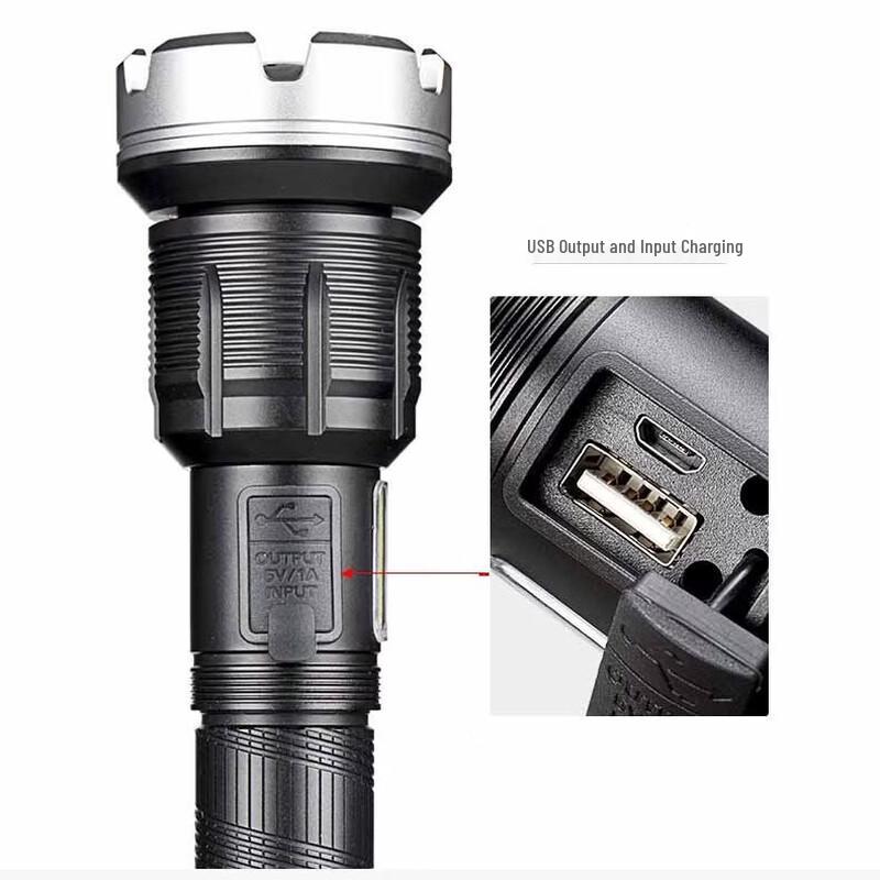 Lilang Telescopic LED Long-Range Flashlight
