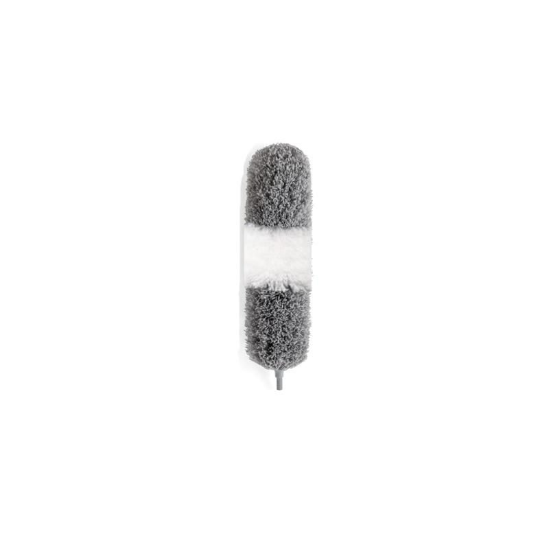 2.8m Long Telescopic Pole Electrostatic Dust Sweeping Artifact Bendable Feather Duster Household Handheld Cleaning Dust Duster
