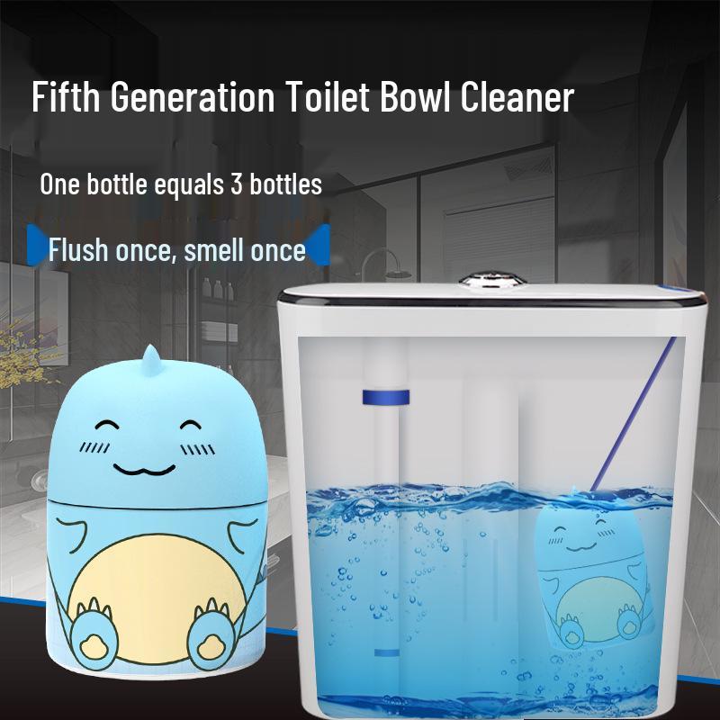 Spot Toilet Bowl Cleaner Tablet: Blue Bubble Descaling, Stain Removal, Deodorizing, Odor Control, Fragrance Retention