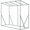 Anti-UV Garden Greenhouse 2 Mosquito Net Windows + Reinforcement Bars 200L X 77W X 169H Cm Steel PE Green