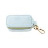 1Pcs Mini Velvet Ring Box Jewelry Storage Case Single Layer Earrings Necklace Organizer Candy Color Zipper Bag Travel Portable