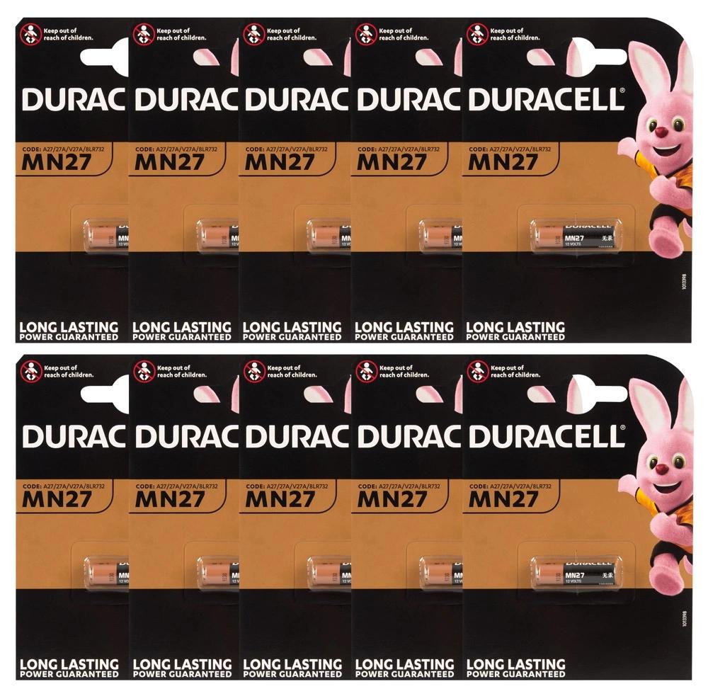Duracell - Duracell 27A 10x1 Batteries