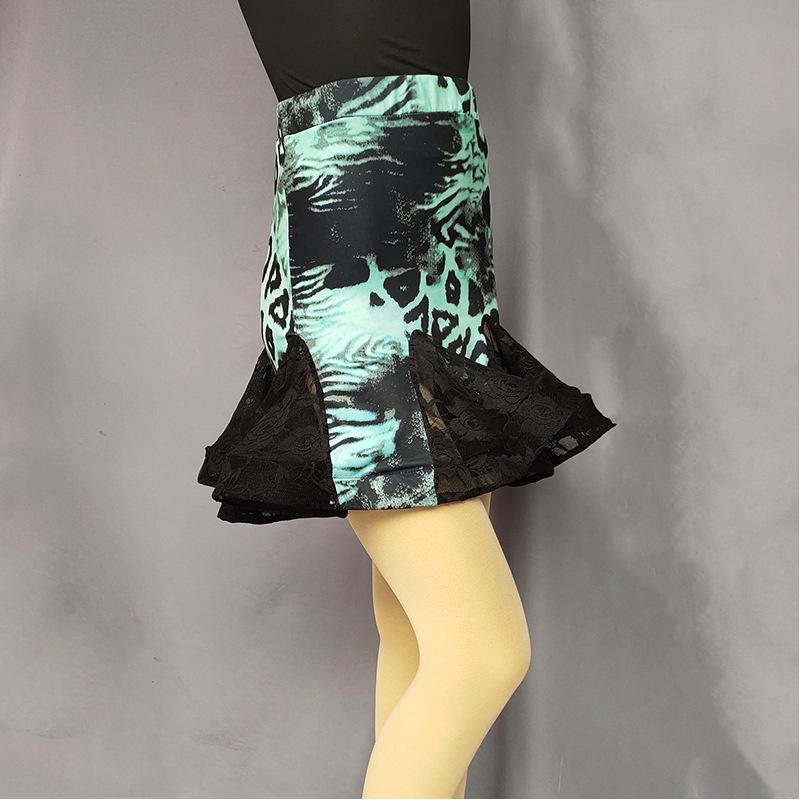 

Латиноамериканські танці Сумка сідниці Спідниця Доросла мереживна спідниця риб ячий хвіст 3XL