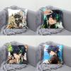 Genshin Impact Kinich Mualani Pillowcases Bedroom Living Room Sofa Home Decor Polyester Cushion Cover with Zipper
