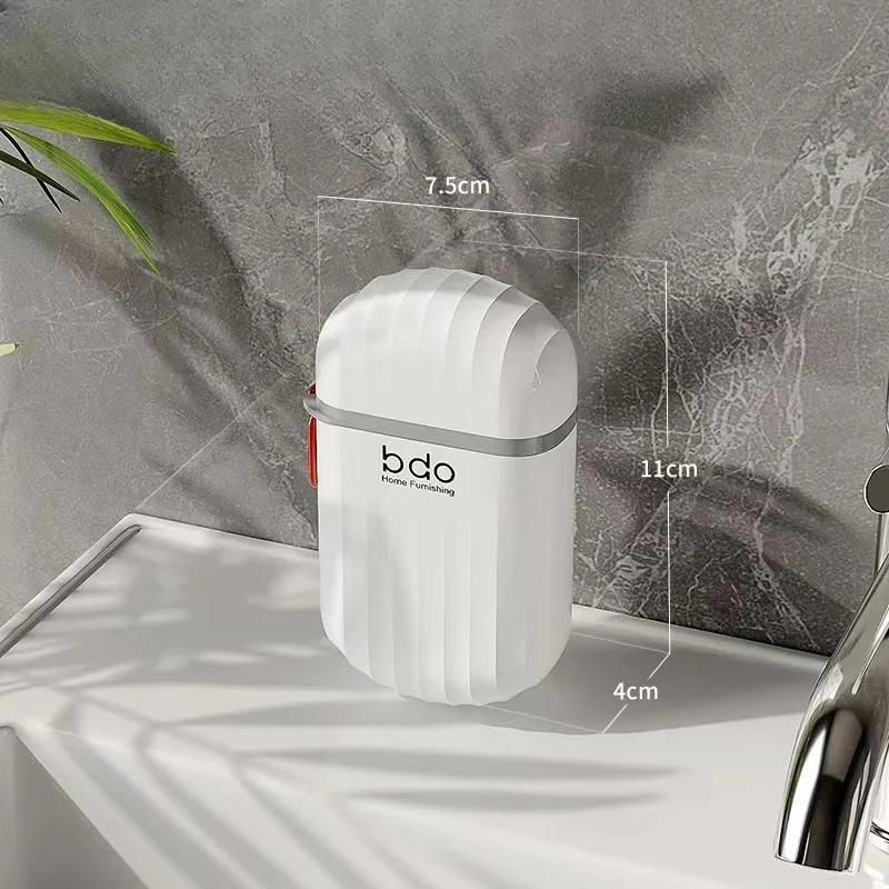 1-20PCS Leakproof Soap Case Portable Travel Plastic Container Dish Drain Cover Compact Soap Holder Camping Toiletry Accessory
