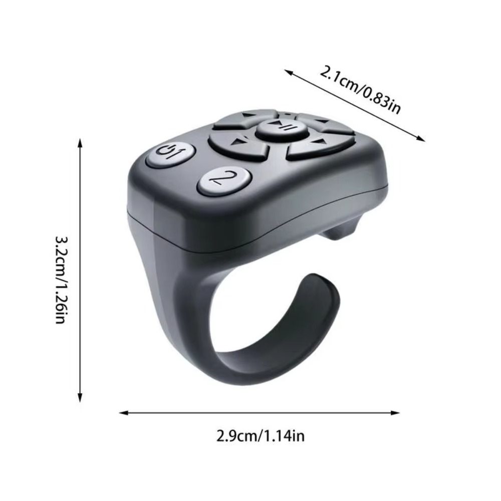 Portable Auto Clicker Remote Controller Stable Signal Transmission Smart Scrolling Ring  Photos