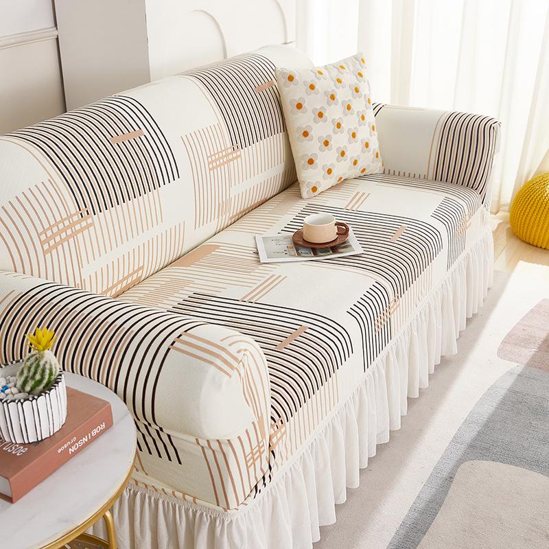 

Чехол для дивана нескользящий, все включено, подлокотник, юбка, чехол для дивана, летний, Bohemian, роскошь, ветер, полотенце для дивана на троих 90-140