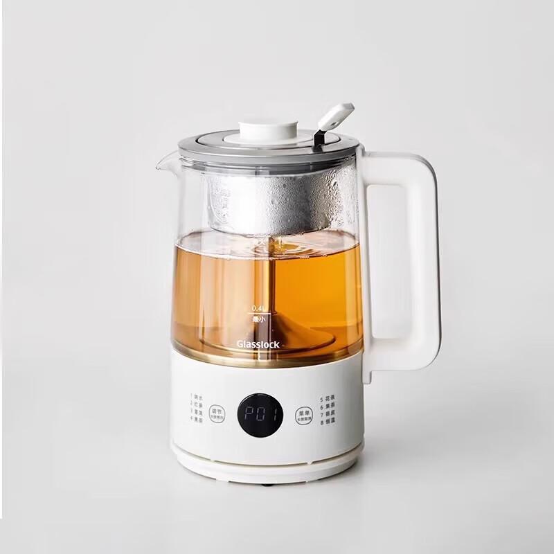 Glasslock Glass Tea Pot