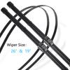 For Mercedes Benz B Class W247 ~2023 Front Rear Wiper Blades Brushes Window Windshield Windscreen Cleaning Car
