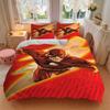 3pcs Flash Superhero Cover Set,Soft Comfortable Duvet Cover,Guest Room (1*Duvet Cover + 2*Pillowcases, Without Core) yy251024024