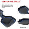 Cup Holder Coaster For Kia Telluride Accessories     2024 2025 Silicone Cup Holder Ert Mat Non-Slip Center Console Pad Car Interior Accessories