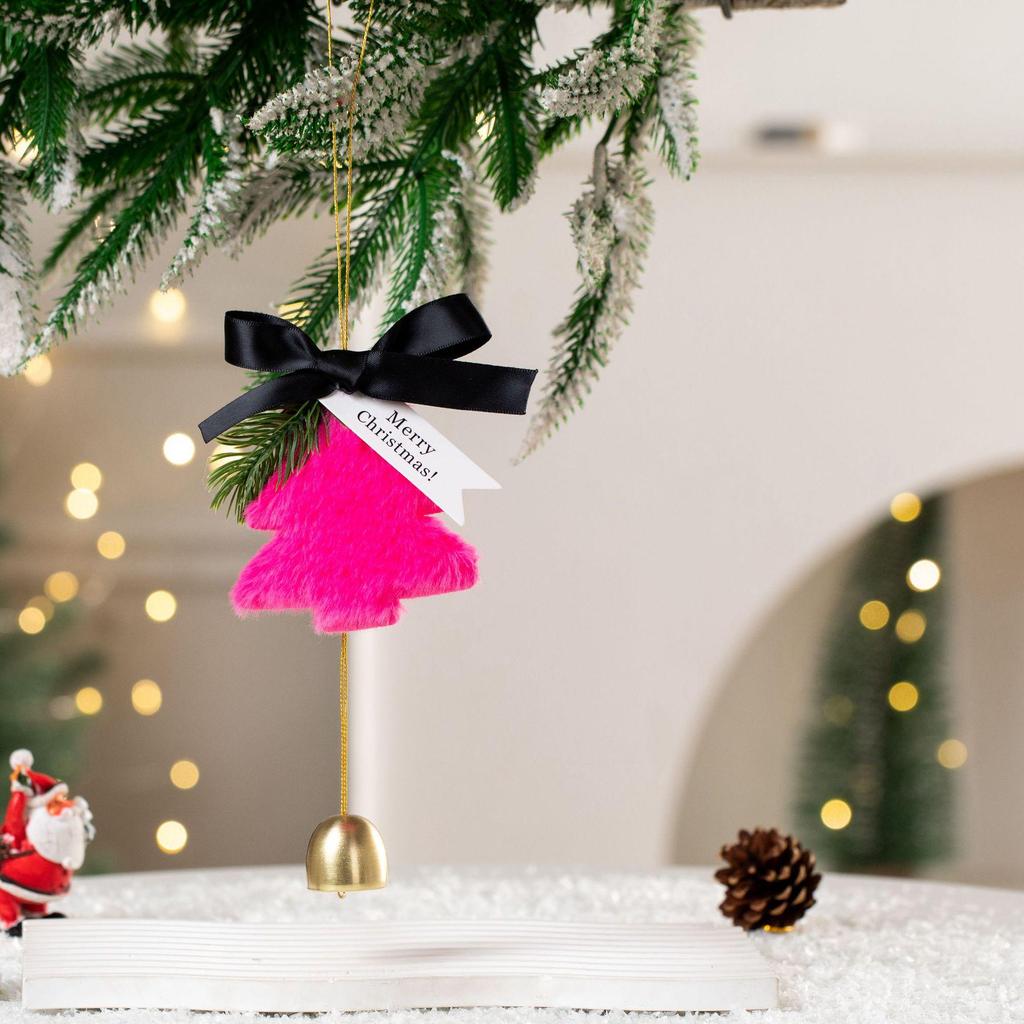 Festive Christmas Tree & Door Hanging Bells - Plush Ornaments & Gifts