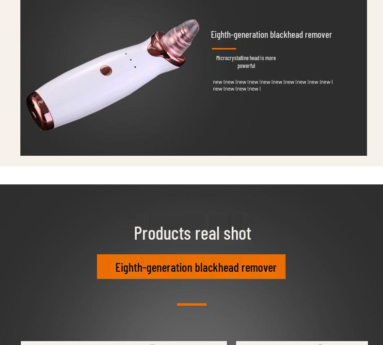 Best-Selling Electric Blackhead and Acne Remover for Home Use