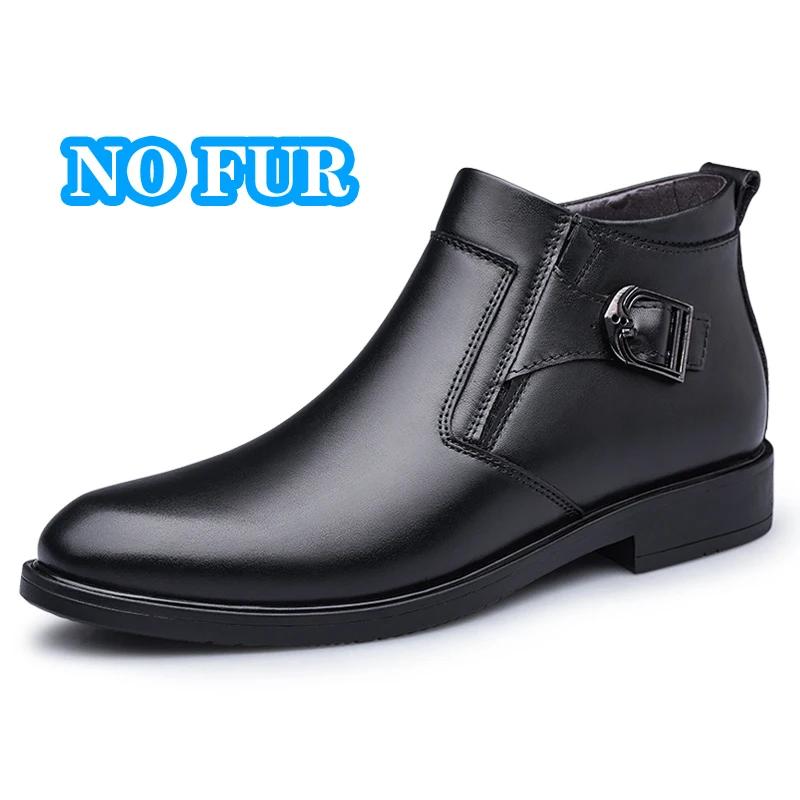 

Fashion Luxury Brand Men s Boots High Quality Retro Mens Ankle Boots Genuine Leather Business Chelsea Shoes Slip on Male Chelsea Boots 37