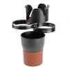 4in1 Multifunzione Portabicchieri Auto Sedile Auto Bottiglia d'Acqua Bevanda Caffè Regolabile