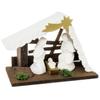 Wooden Nativity Scene - Handcrafted