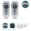 2Pcs Led Car Door Welcome Lights For 4dnvc A1 A3 8P 8V A4 A5 A6 A7 A8 Q3 Q5 Q7 Q8 Sline TT Projector Ghost Shadow Lamp dnvc4