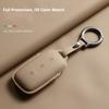 For Geely Galaxy L7 E5 L6 Max E8 Car Key Cover Original Car Color Smart Key Holder Leather Protector High Quality Accessories