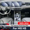 Auto Central Control Screen TPU Navigation Anti Scratch Interior Protection Film GPS Navigation For MG HS 2025 2026