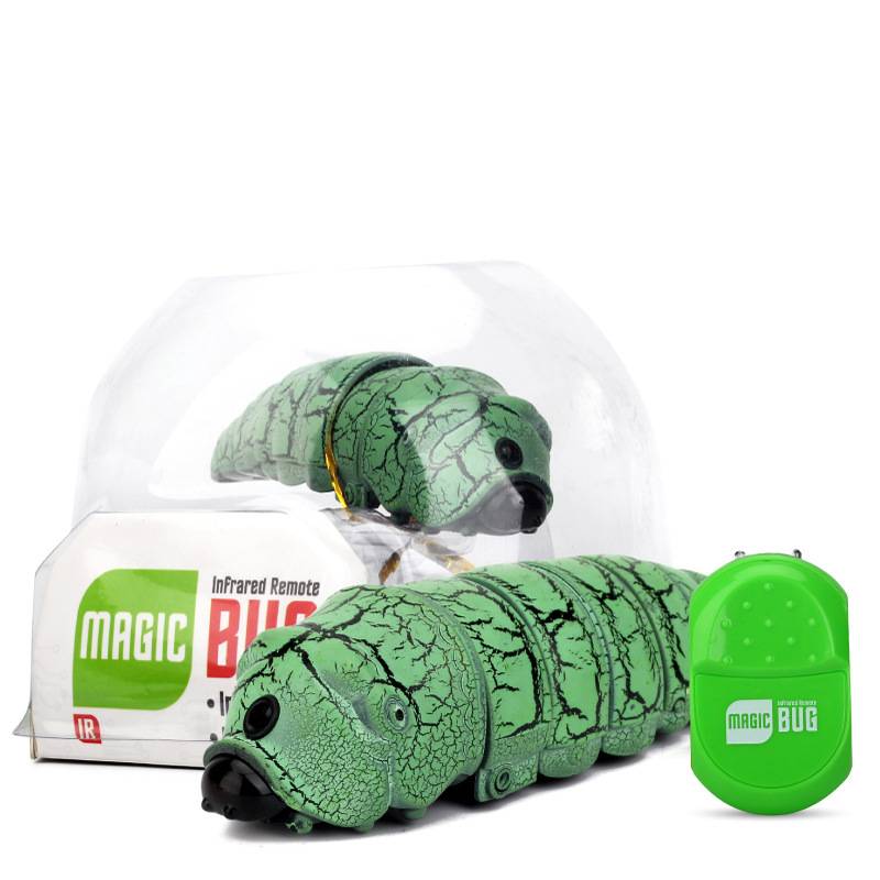 

Control Caterpillar Remote Toys Luminescence Electric Infrared Crawl Insect ціан