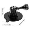 Heavy Duty Aluminum Alloy Sports Camera Suction Cup Holder Adjustable 3 Slot Mount For Accessories