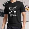 New Shirt Sorry I Wasn't Listening I Was Active Logo T-Shirt Funny Size S - 5XL
