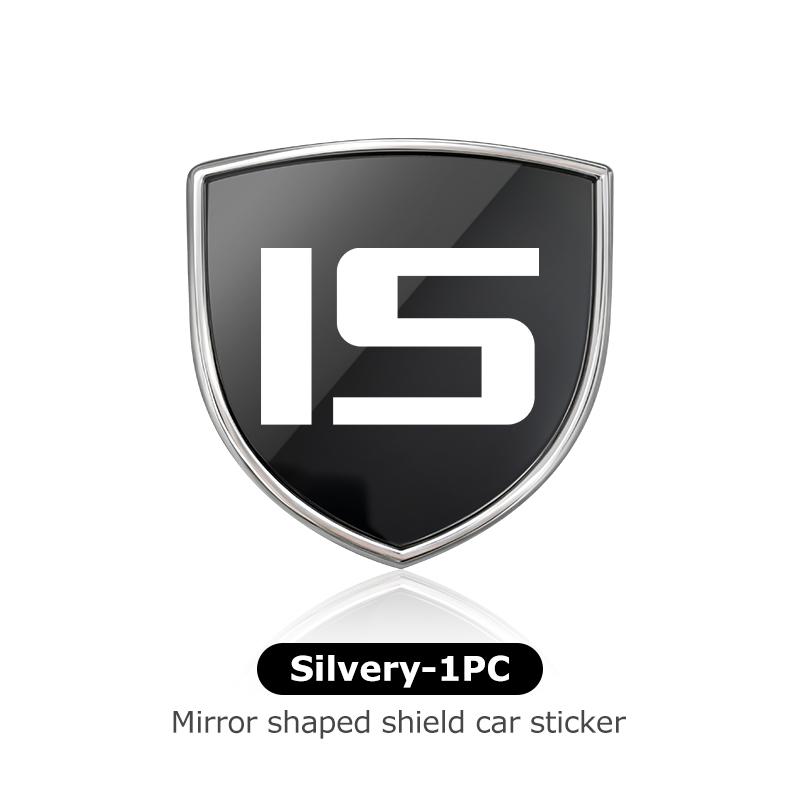 

Car Metal 3D Sticker Shield Car Rear Trunk Shield Emblem Badge Sticker For Lexus RX350 IS250 IS200 GS300 LX570 RC350 UX250h