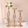 Flower Stand Wedding Centerpieces for Table Decorations Elegant Metal Flower Vase Candle Holders Flower Arrangement Stand
