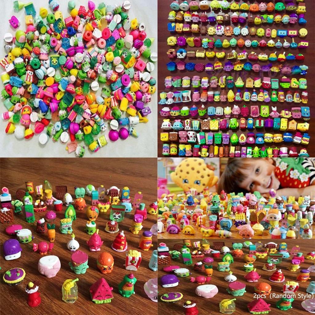 Various Styles Shopkins Season 2-5 Mini Toys Perfect For Kids Playing And Studying