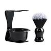 3 In 1 Shaving Brush Kit Badger Hair Shaving Brush Shaving Soap Bowl Shaving Brush Holder Super Shaving Kit