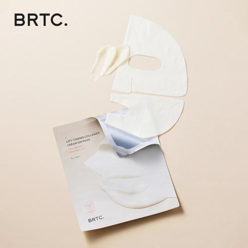 BRTC Liftoning Collagen Cream On Mask Pack (5 Sheets x 2 Packs)
