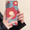 Czarny miękki futerał na telefon do Samsung Galaxy A13 A22 A72 A23 A33 A53 A32 A21s A71 A31 A51 A52 kolorowe kwiaty Capa Shell Cover