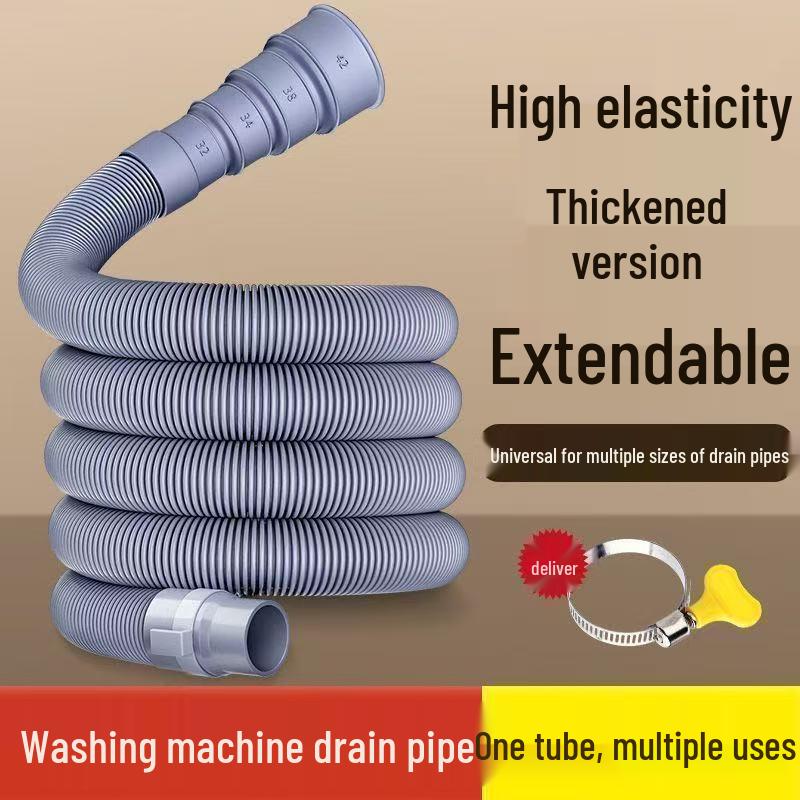 Universal Soft Washing Machine Drain Hose Extension - Thickened, Semi-Automatic