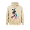 Pitbull Dog Tattoo I Love Mom Mother's Day Gift Hoodie Sweatshirts Long Sleeve Funny Unisex Summer/Autumn Hoodies Print Clothes