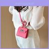 Trendy 2024 Kids Handbag Chic Pu Shoulder Bag For Boys And Girls With Chain Accent