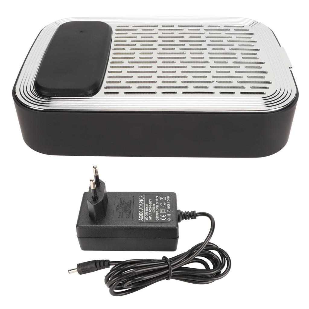 Rechargeable Nail Dust Collector Speed Adjust Detachable Filter Nail Dust Vacuum Cleaner