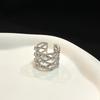 Opening Adjustable Hollow Ring Women'S Fashion Personality Exaggerated Index Finger Ring Niche Design Ring