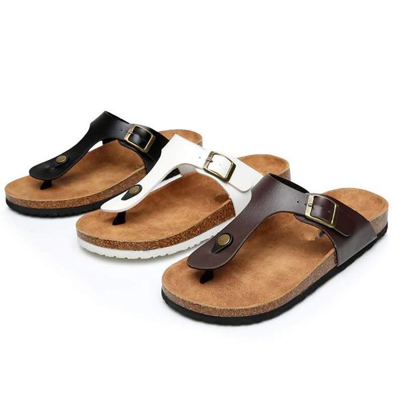 Spring and Summer Footwear Plus Size Flat-bottomed Round-headed Soft-soled Platform Slippers Women's Shoes