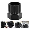 9PCS Bike Repair Tool Kit Crank Chain Cutter Extractor Freewheel Puller Crank Puller Spoke Wrench Complete Bike Maintenance Kits