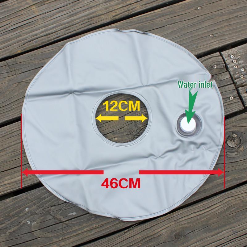 Outdoor Water-Filled Umbrella Base Bag for Windproof Beach Flag Reinforcement