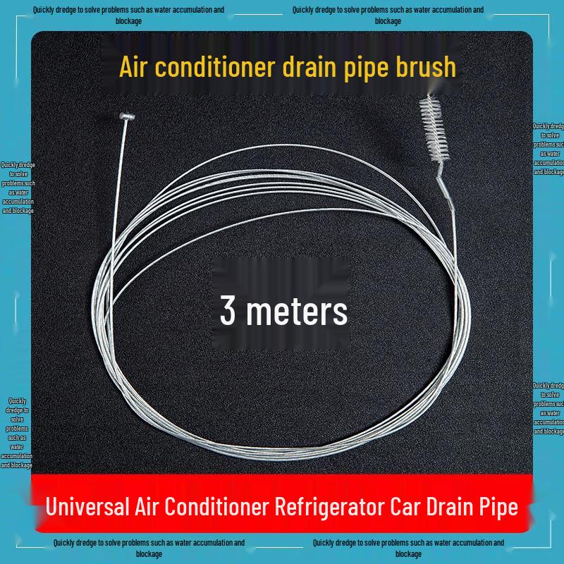 Air Conditioner Drain Pipe Cleaning Brush for Unclogging and Leak Prevention