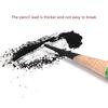 Artist Charcoal Pencil Set Sketching Pencil Thick Lead Smooth Writing for Painter Drawing Writing Shading Blending 12pc