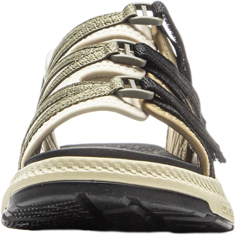 Li Ning Kids Sports Lifestyle Series Comfortable Soft Non-Slip Wear-Resistant Low-Top Sandals Kids Sandals Khaki YKUV010-1