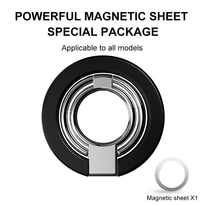 Magsafe Ultra-thin Aluminum Magnetic Phone Finger Ring Holder